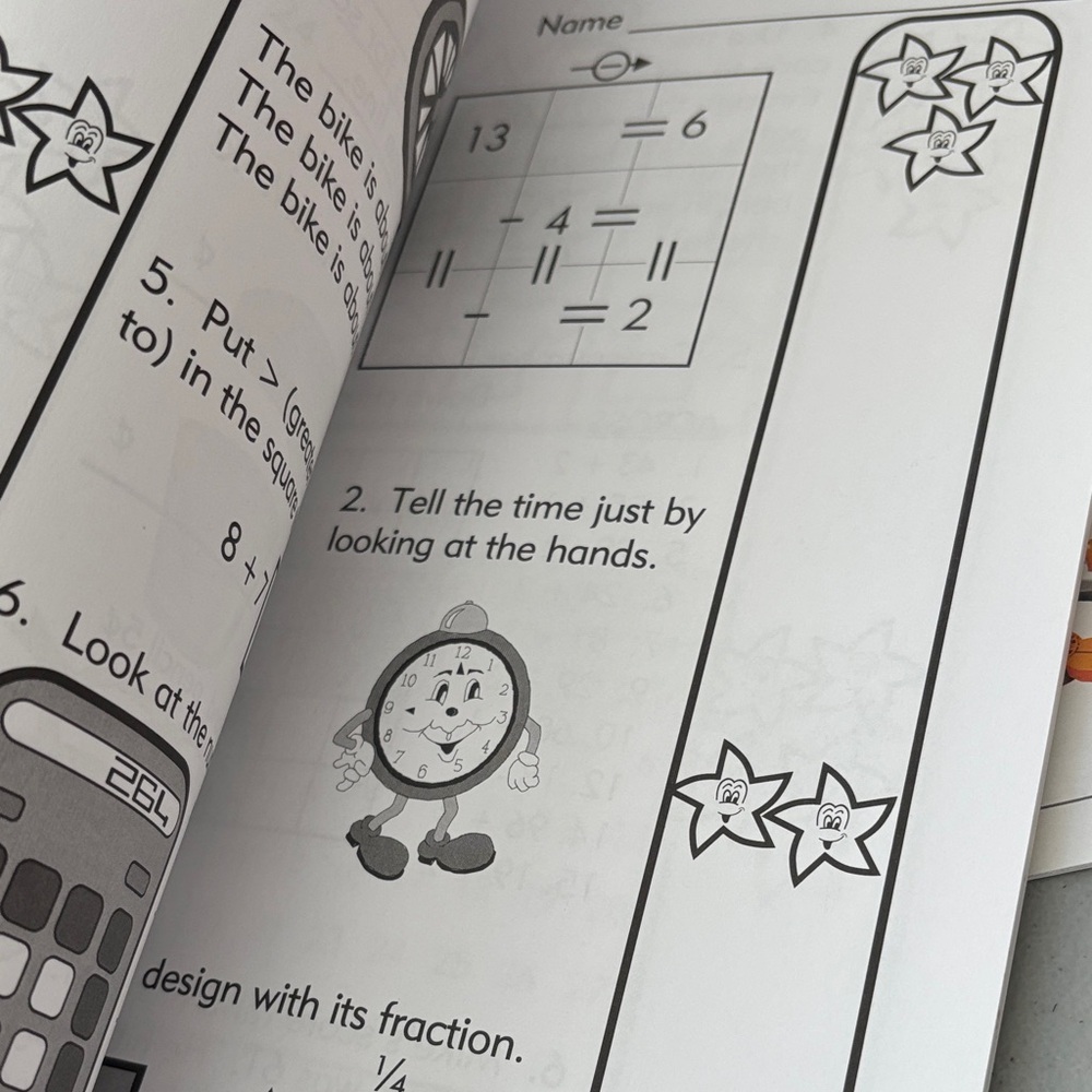3 NEW Math Rules Kids Workbook Set - Picture 4 of 5